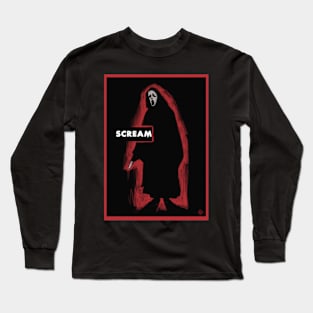 Ghost Face Long Sleeve T-Shirt